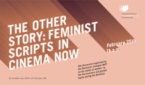 Veranstalungsmotiv The other Story: Feminist scripts in cinema now.